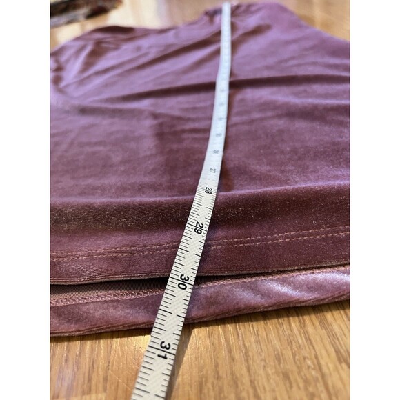 Seek The Label Dusty Pink Velvet Mini Slip Dress Size Small - Picture 10 of 11